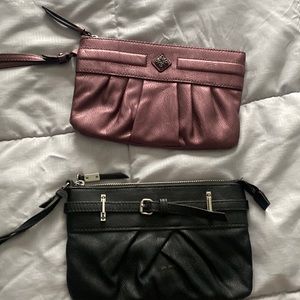 TWO Vera wang wristlets/wallet